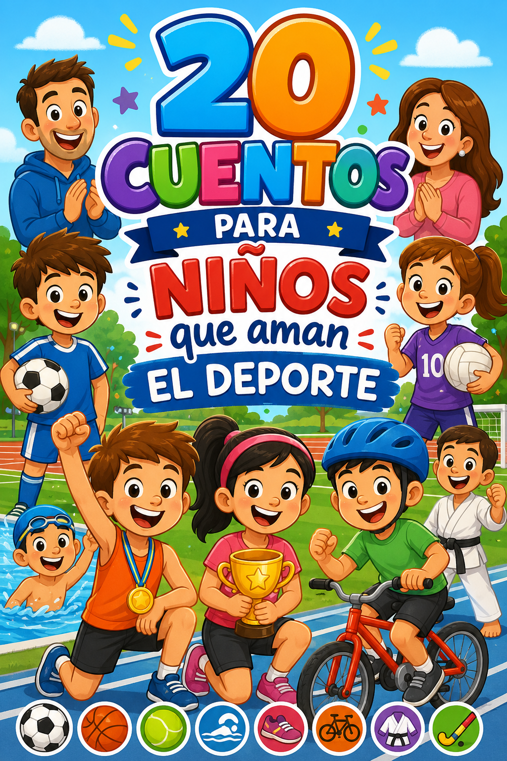 20 cuentos para niños que aman el deporte